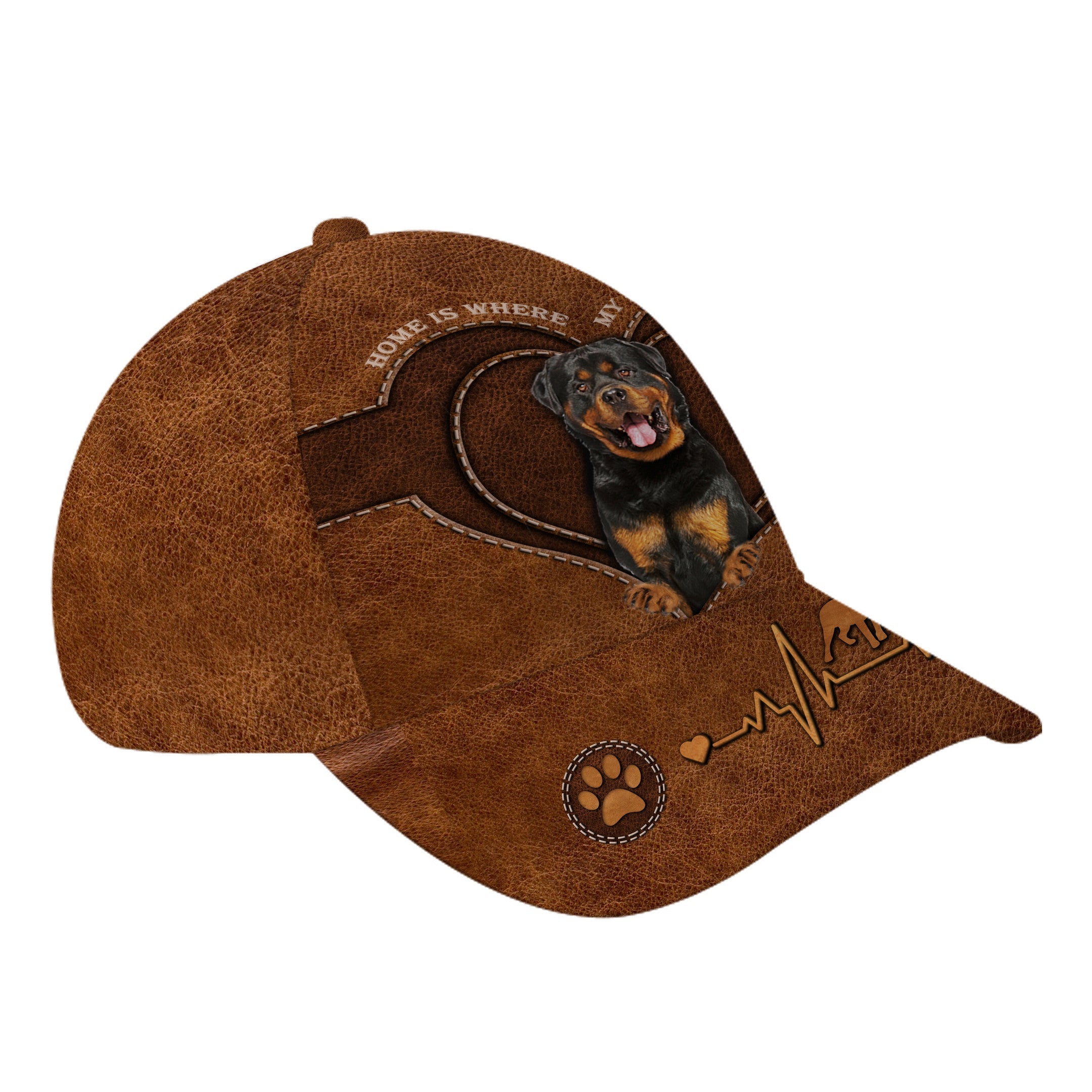 Rottweiler Home Hat Classic Cap Trucker Hats Custom Hats Gifts For Men & Women