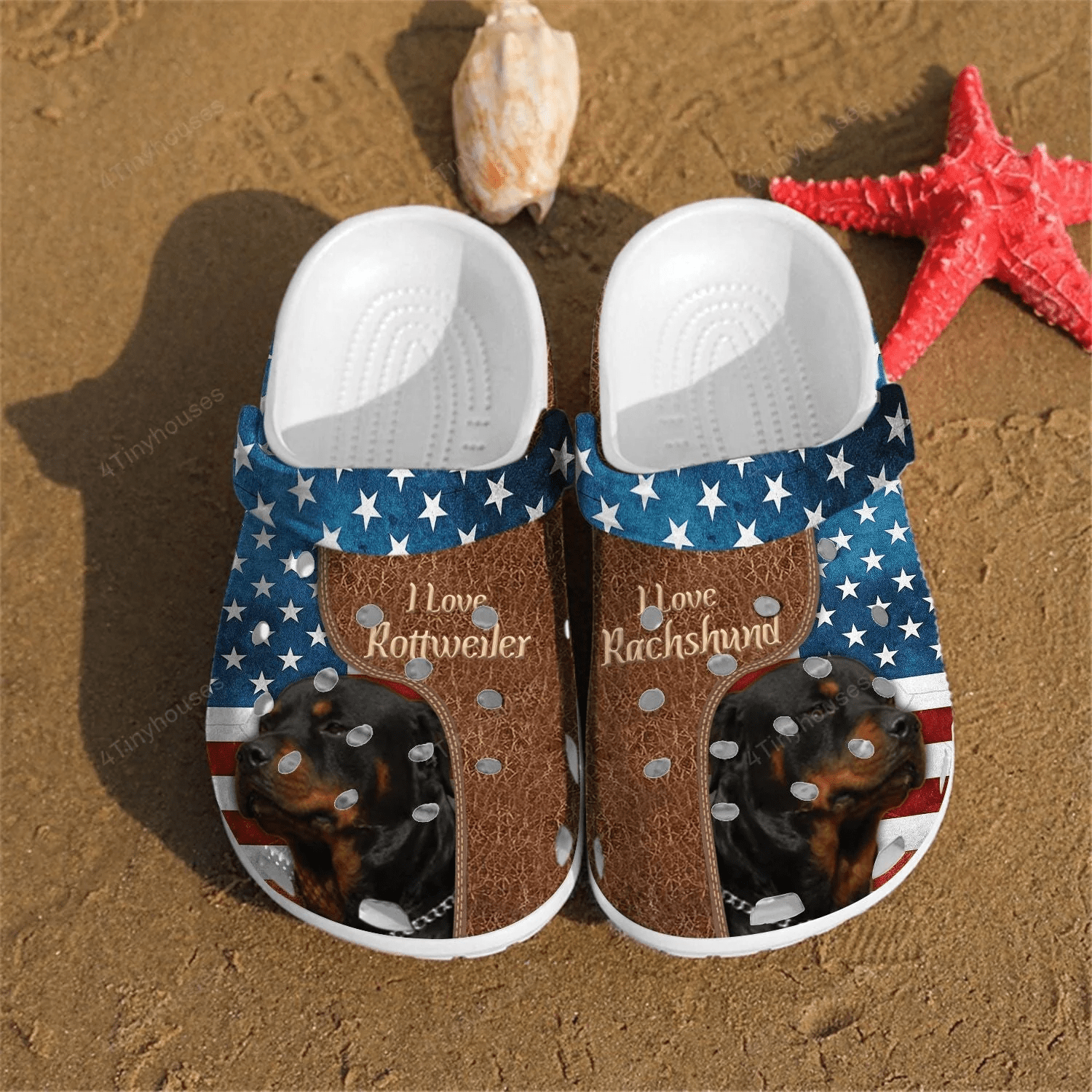 Rottweiler shoes Crocs Crocband Clogs Shoes For Men Women