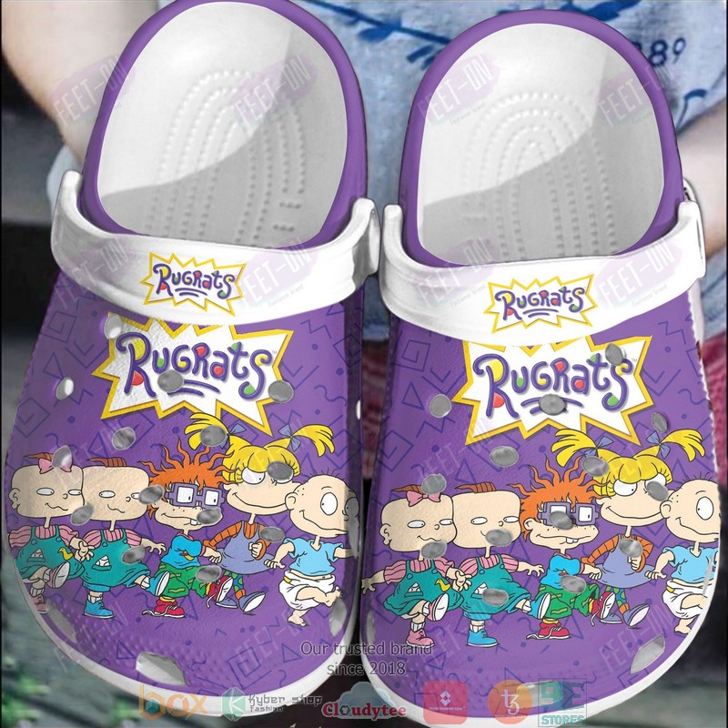 Rugrats TV Series Crocs Crocband Clogs Shoes Comfortable For Men Women and Kids