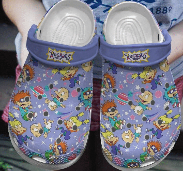 Rugrats TV Series Crocs Crocband Clogs Shoes Comfortable For Men Women and Kids