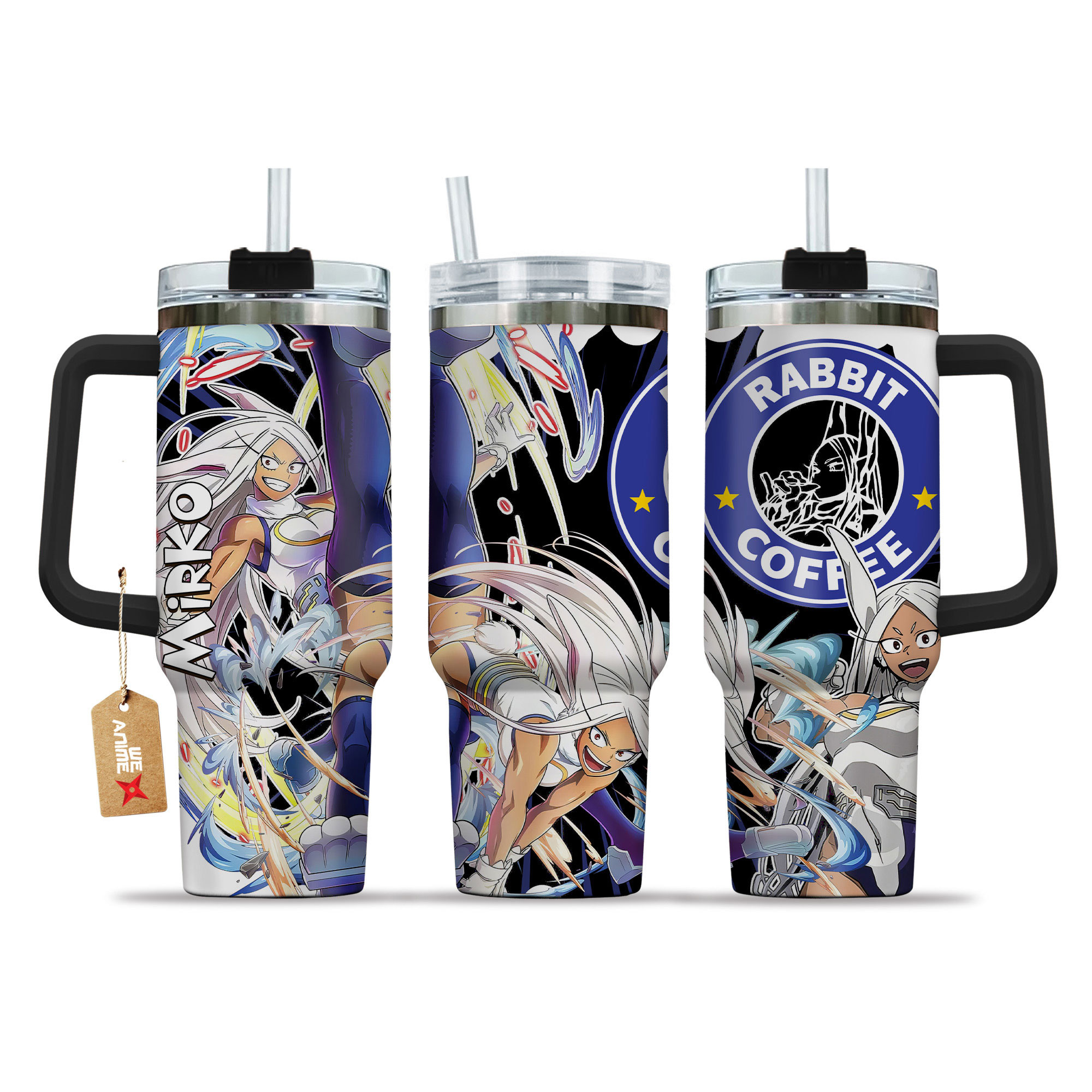 Rumi Usagiyama (Mirko) My Hero Academia Anime Custom Stanley Cup 40 oz 30 oz Tumbler With HandleTVC2301152