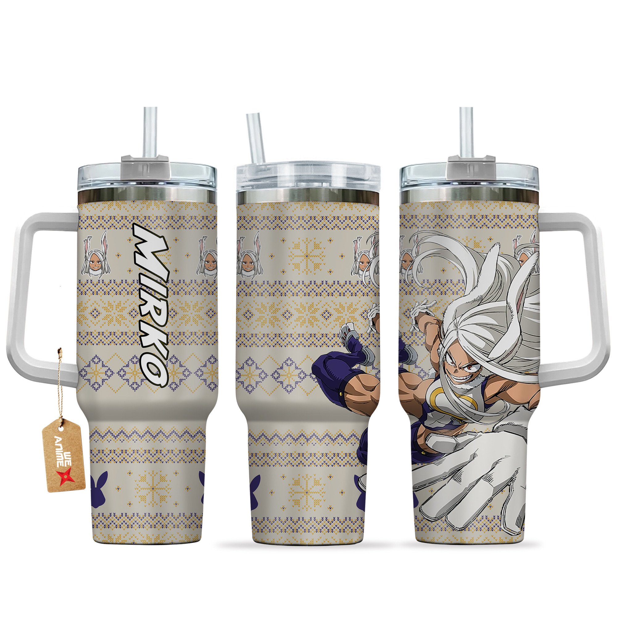 Rumi Usagiyama (Mirko) My Hero Academia Anime Custom Stanley Cup 40 oz 30 oz Tumbler With HandleTVC2301164