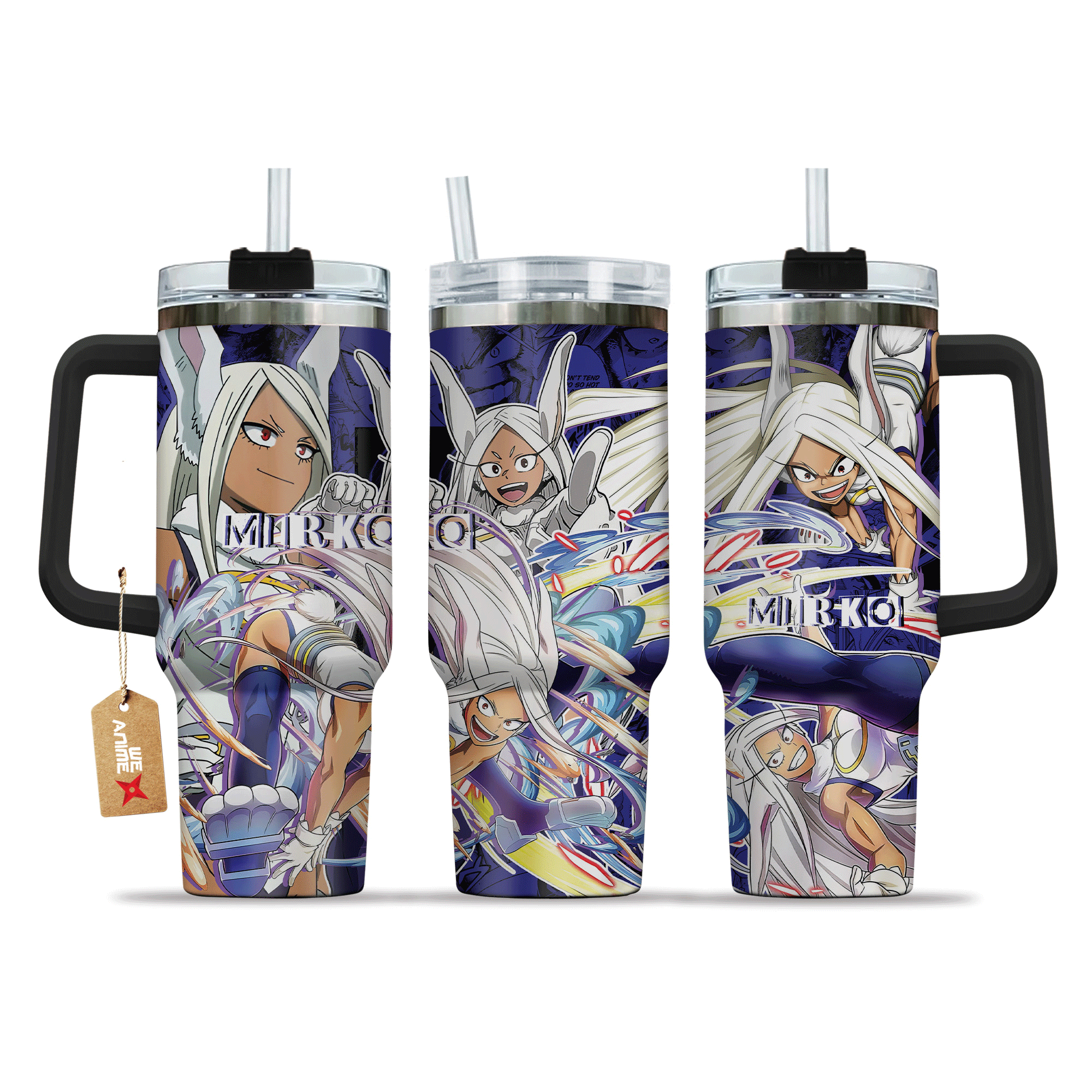 Rumi Usagiyama Mirko Boku no Hero Academia Anime Custom Stanley Cup 40 oz 30 oz Tumbler With HandleTVC2301207