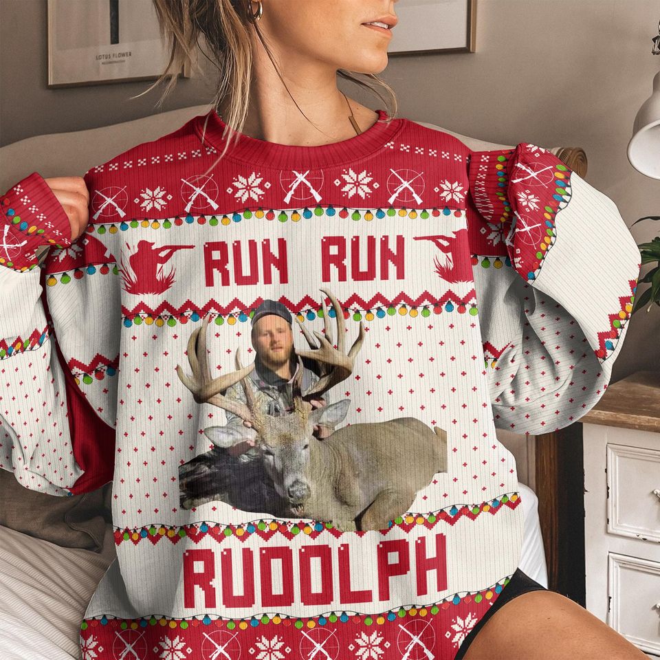 Run Run Rudolph. Hunting Christmas Gifts For Dad, Grandpa