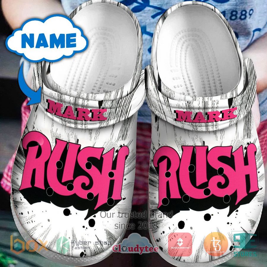 Rush Band Music Crocs Crocband Clogs Shoes Comfortable For Men Women and Kids