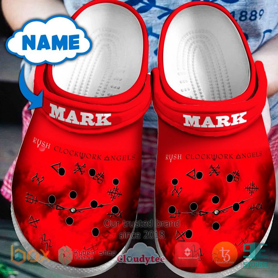 Rush Band Music Crocs Crocband Clogs Shoes Comfortable For Men Women and Kids