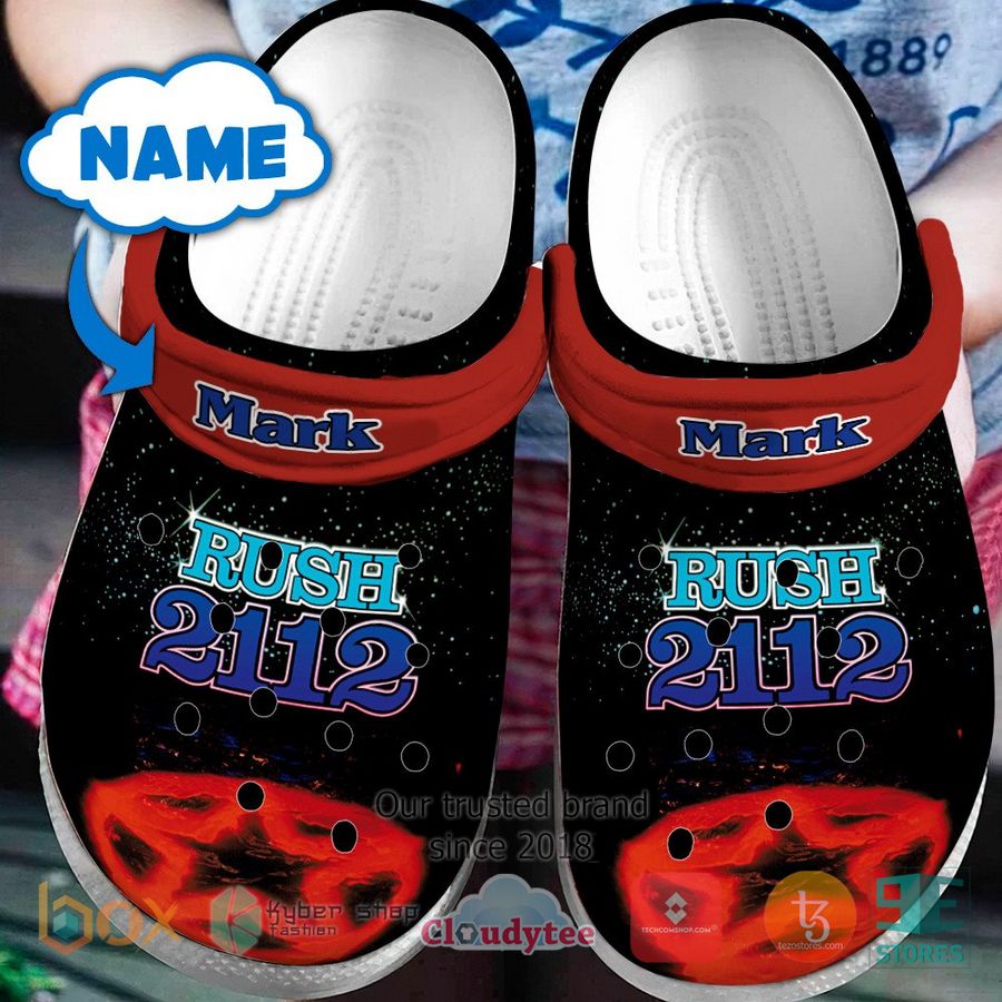 Rush Band Music Crocs Crocband Clogs Shoes Comfortable For Men Women and Kids