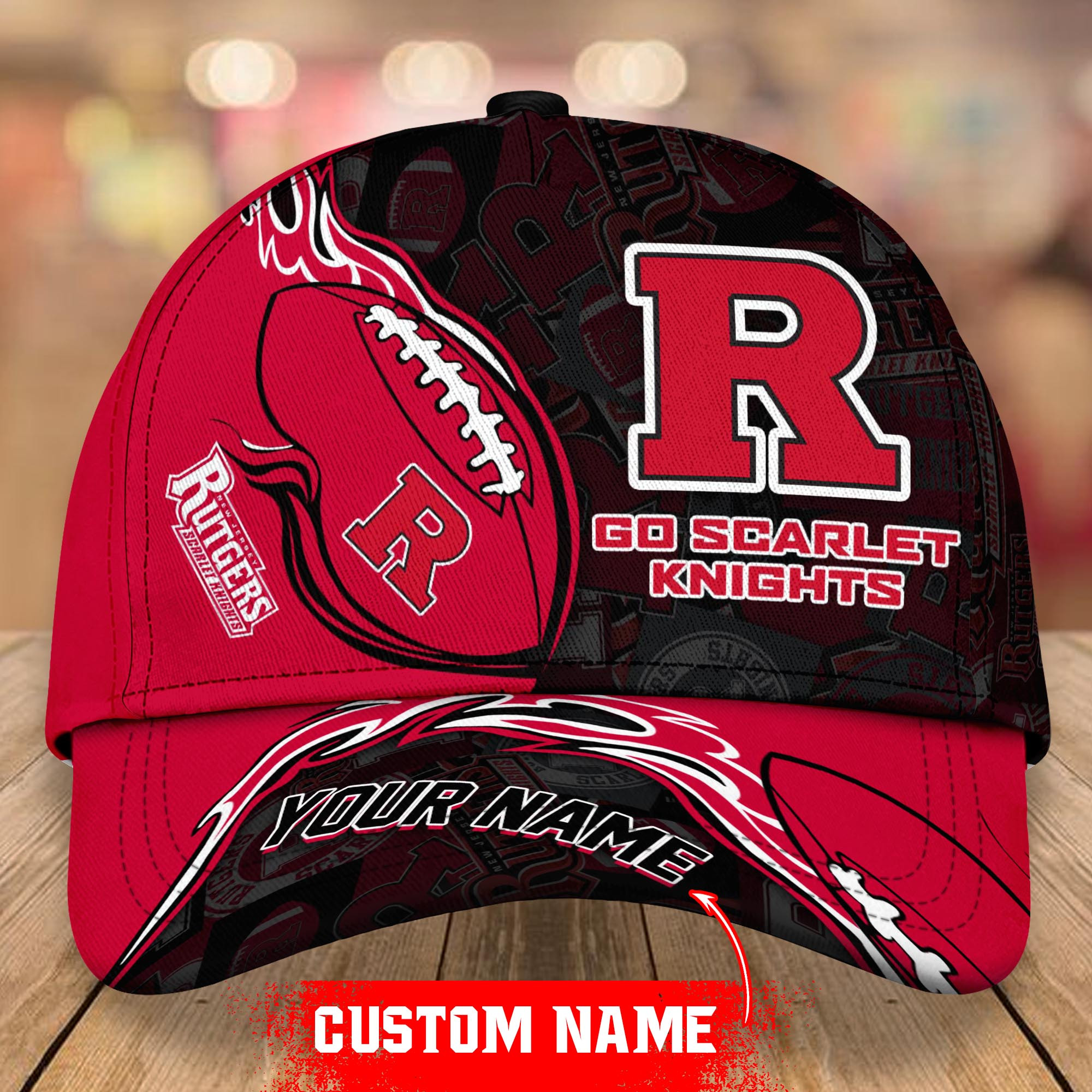 Rutgers Scarlet Knights Classic Cap Trucker Hats Custom Hats Gifts For Men & Women