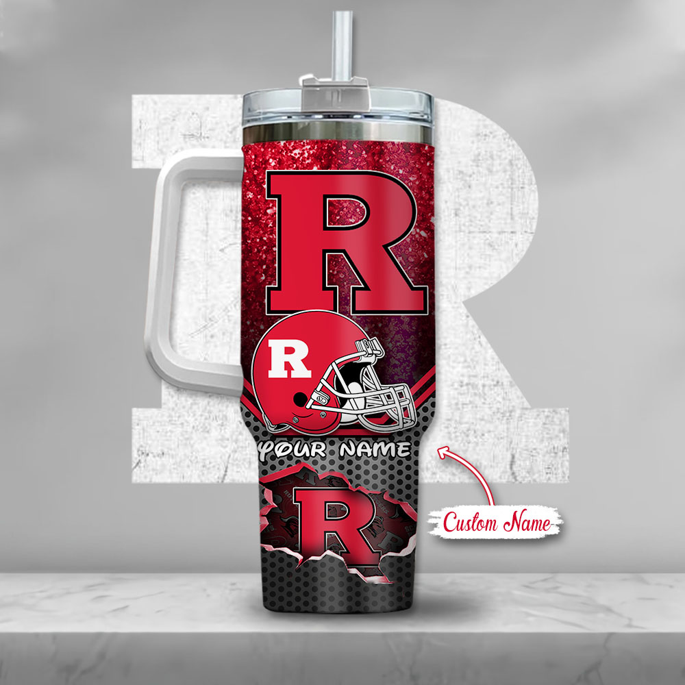 Rutgers Scarlet Knights NCAA Mickey Mouse Custom Stanley Cup 40 oz 30 oz Tumbler With HandleTVC230120 - Image 3