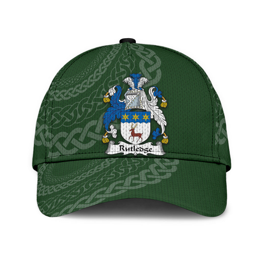 Rutledge Coat Of Arms - Irish Family Crest St Patrick's Day Hat Classic Cap Trucker Hats Custom Hats Gifts For Men & Women