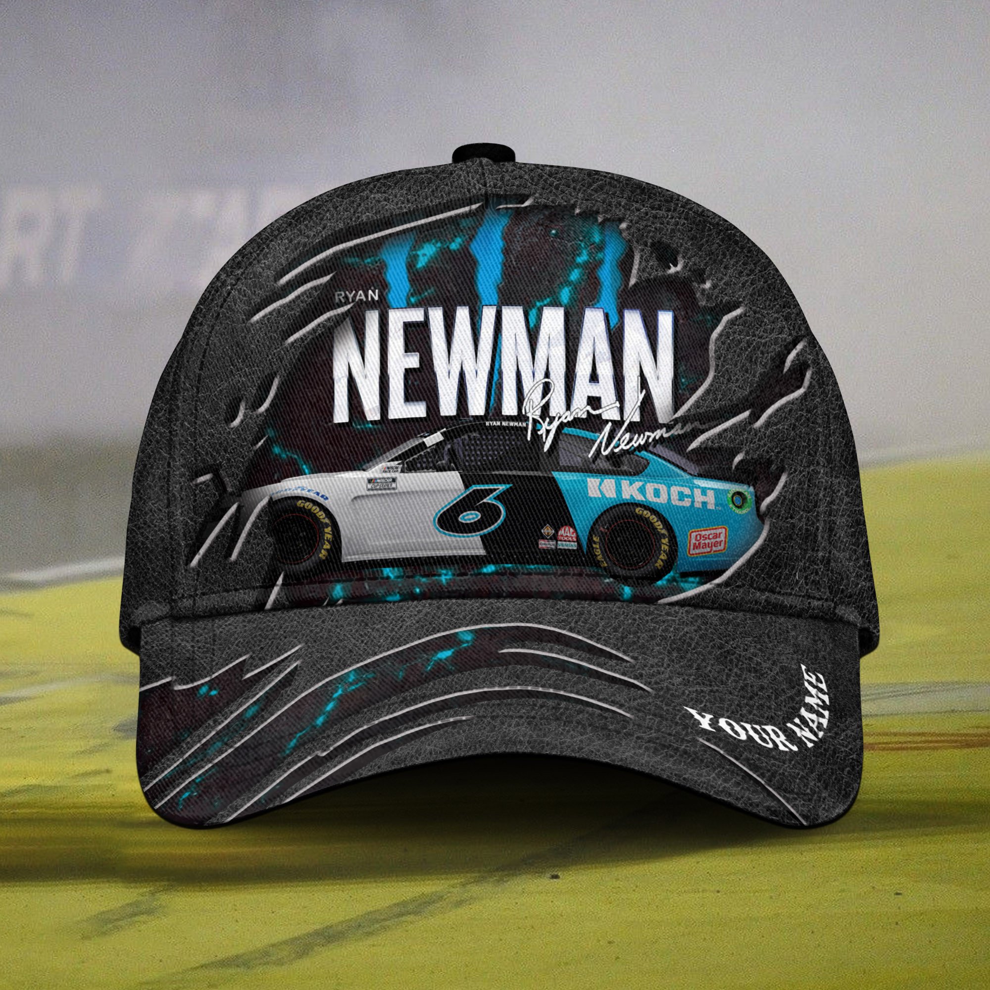 Ryan NewmanNascar Personalized Classic Cap For Fans  Trucker Hats Custom Hats Gifts For Men & Women
