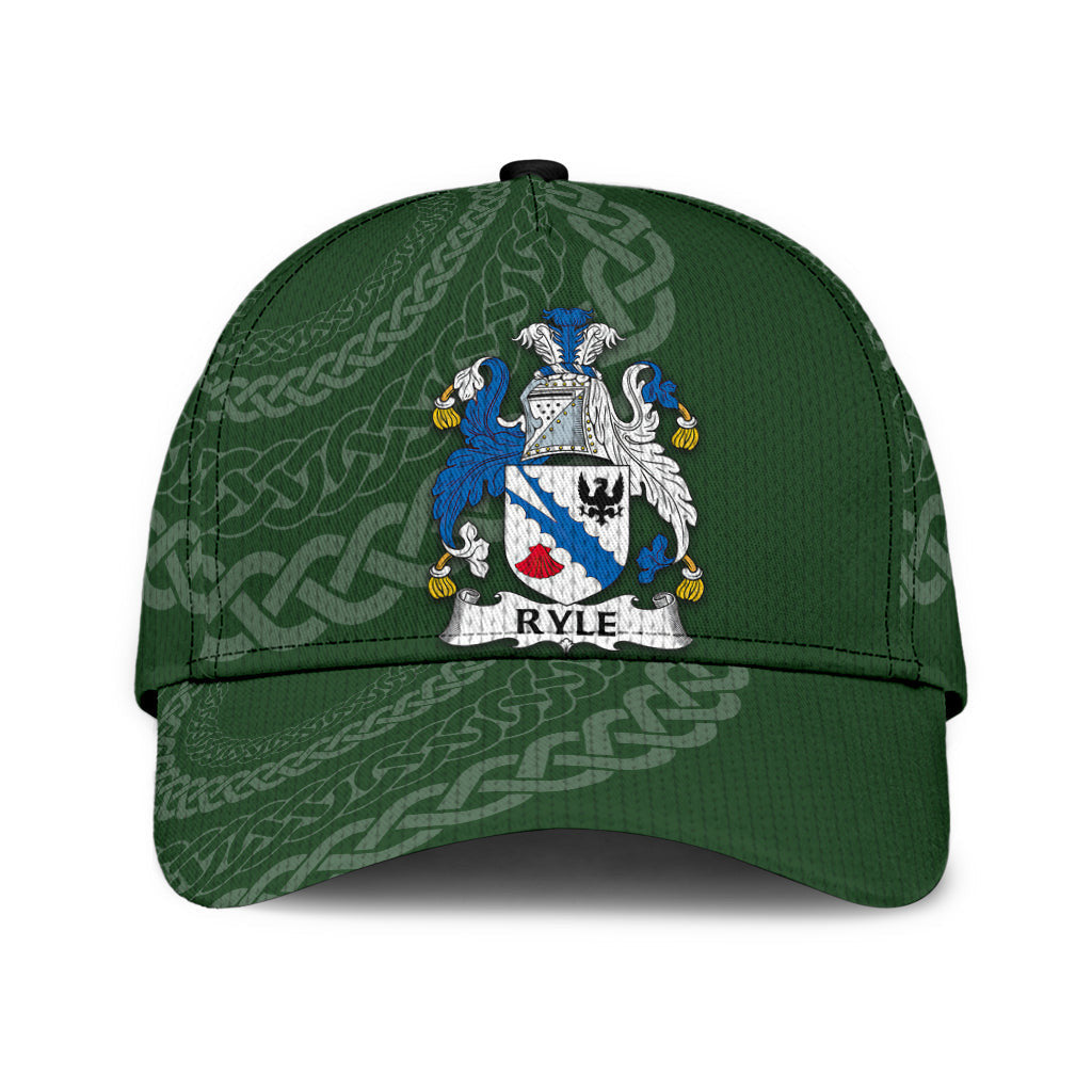 Ryle Coat Of Arms - Irish Family Crest St Patrick's Day Hat Classic Cap Trucker Hats Custom Hats Gifts For Men & Women