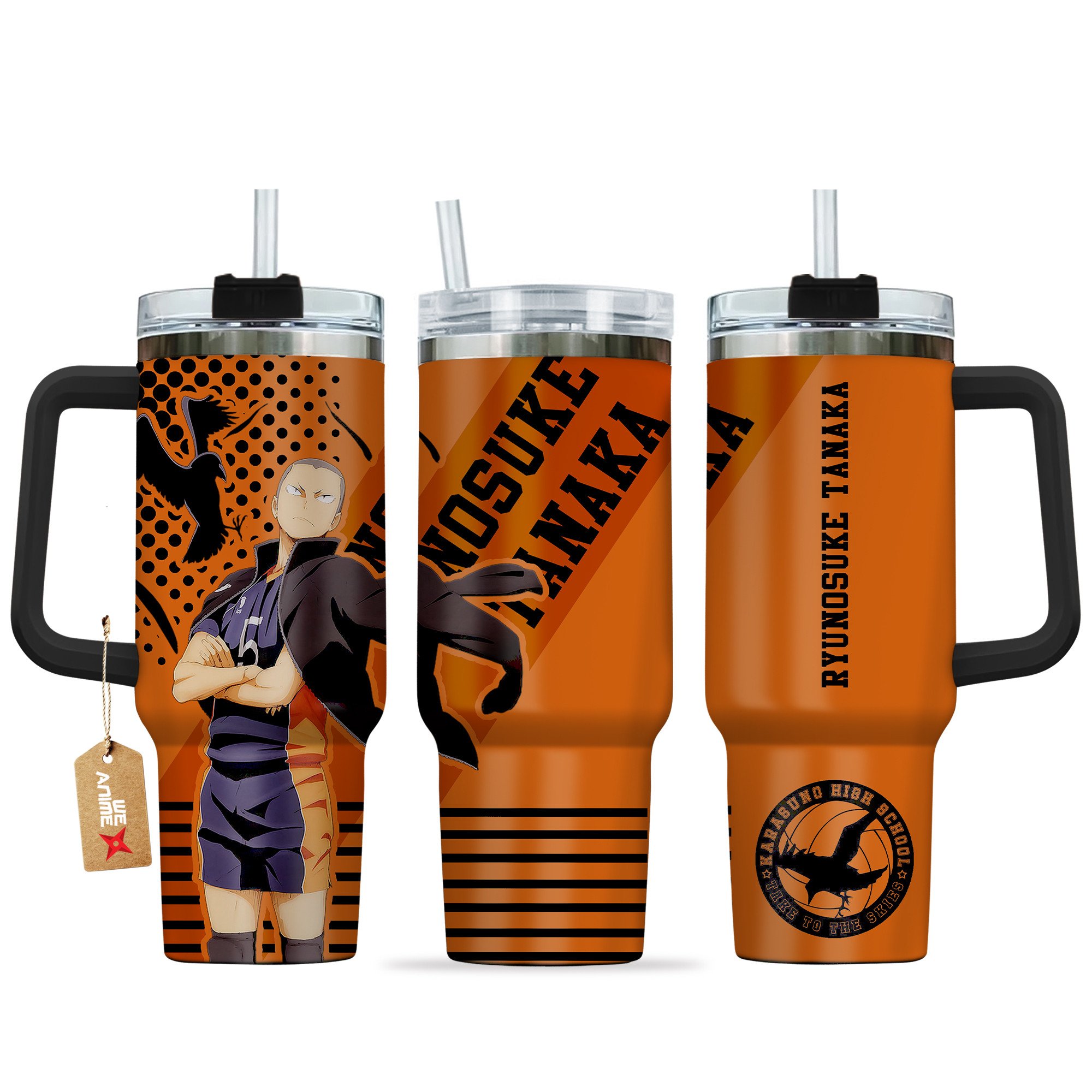 Ryunosuke Tanaka Haikyu!! Anime Custom Stanley Cup 40 oz 30 oz Tumbler With HandleTVC2301145