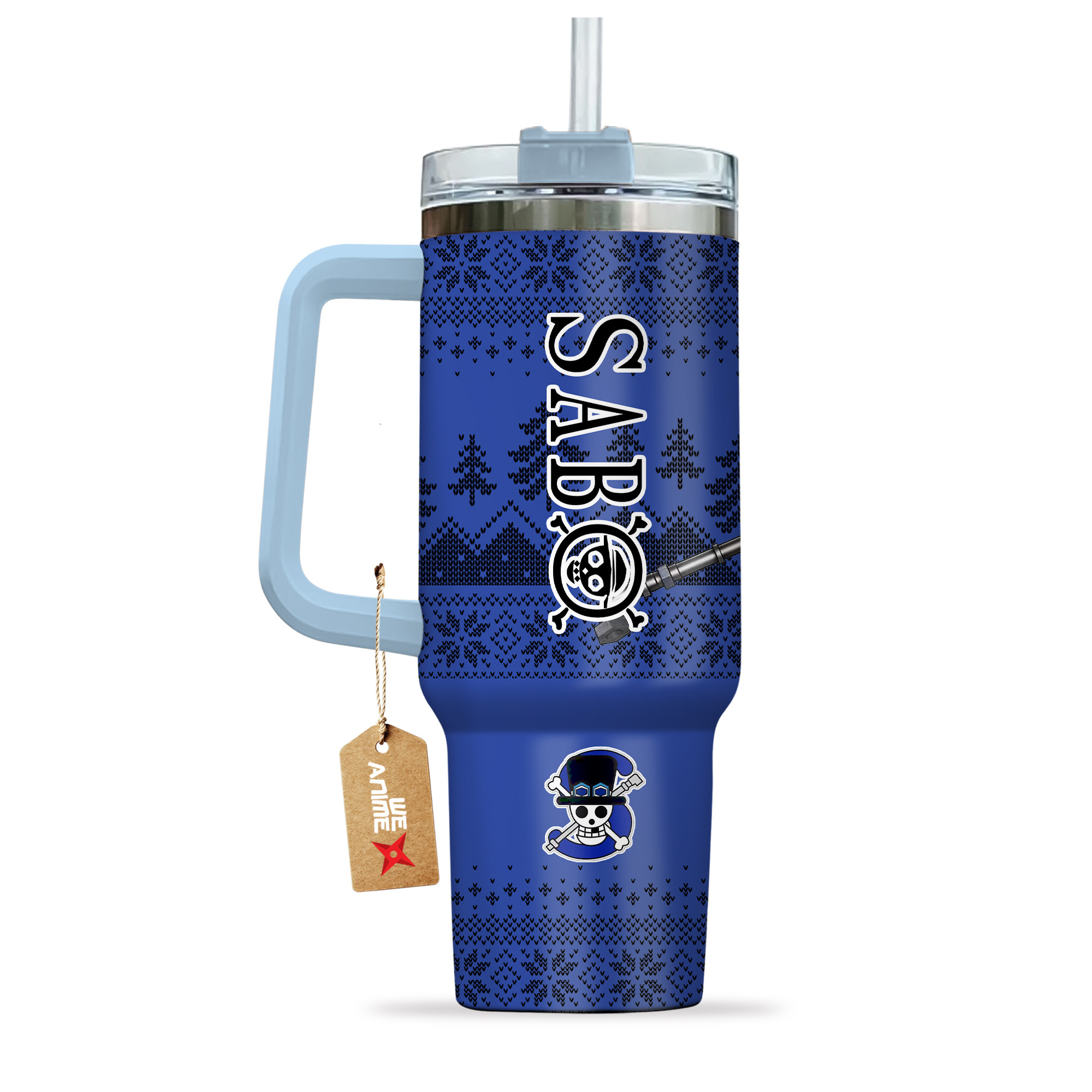 Sabo One Piece Anime Custom Stanley Cup 40 oz 30 oz Tumbler With HandleTVC2301156 - Image 3