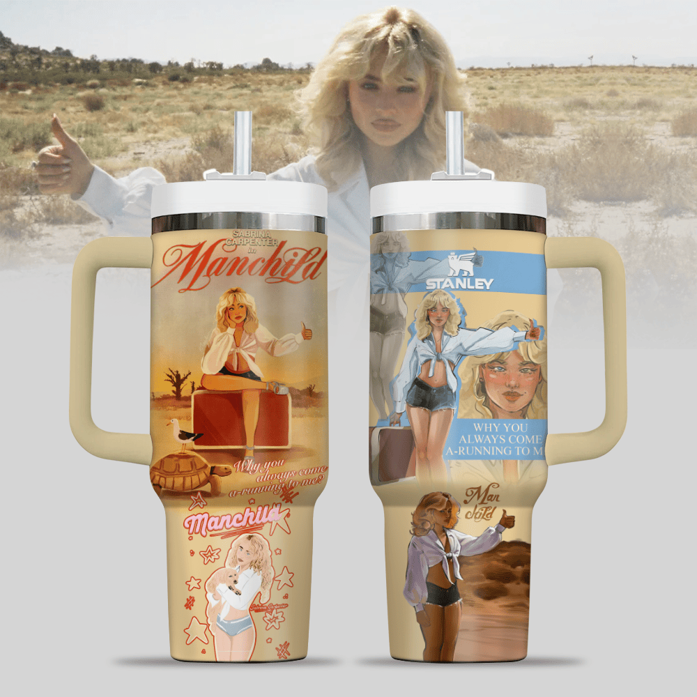 Sabrina Carpenter Music Custom Stanley Cup 40 oz 30 oz Tumbler With HandleTVC2301126