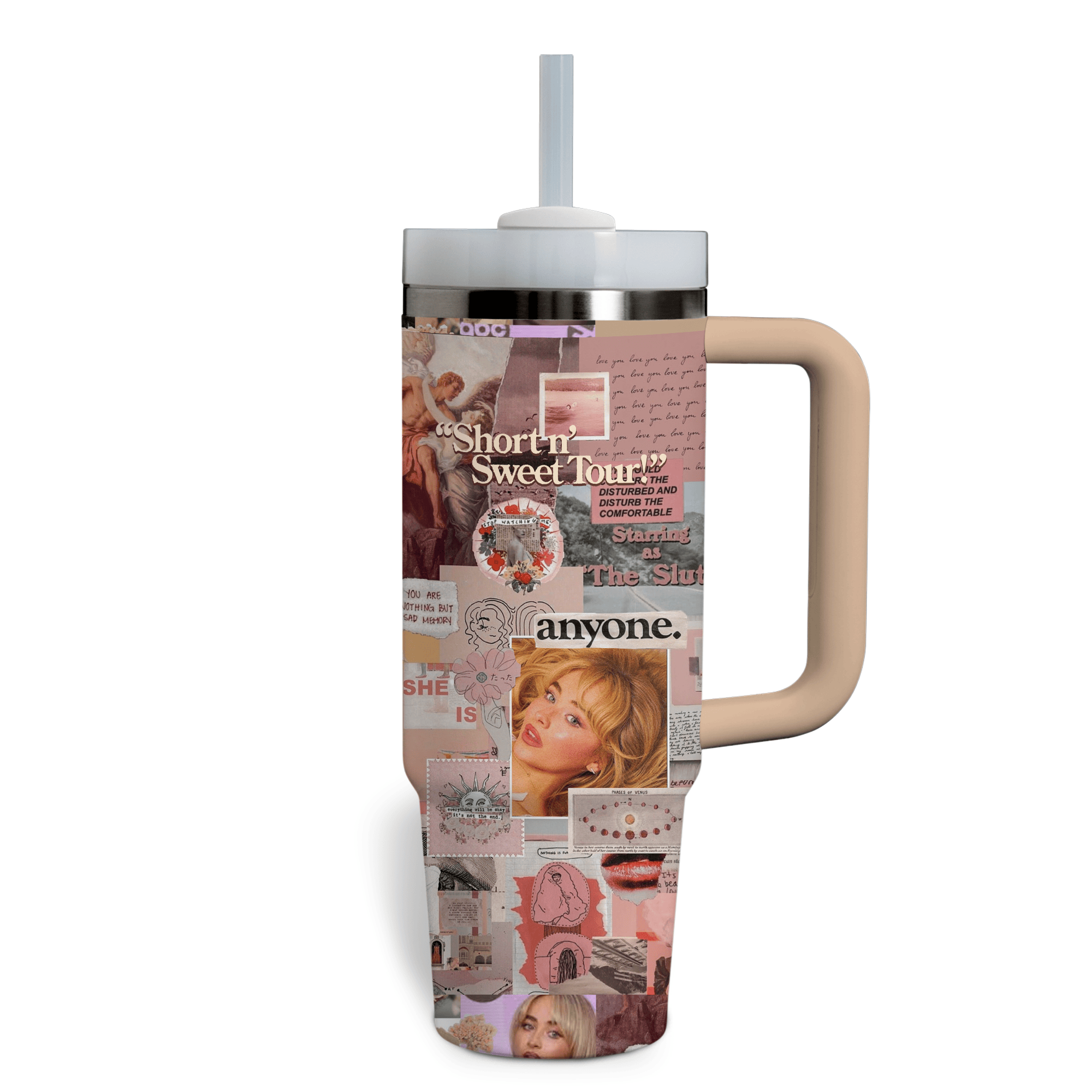 Sabrina Carpenter Music Custom Stanley Cup 40 oz 30 oz Tumbler With HandleTVC2301768 - Image 3