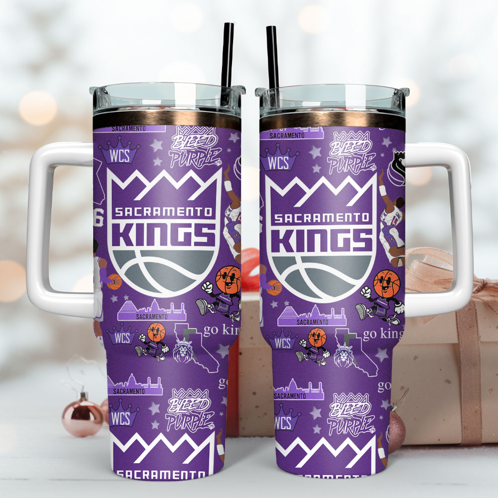 Sacramento Kings Basketball NBA Sports Custom Stanley Cup 40 oz 30 oz Tumbler With HandleTVC2301404 - Image 3
