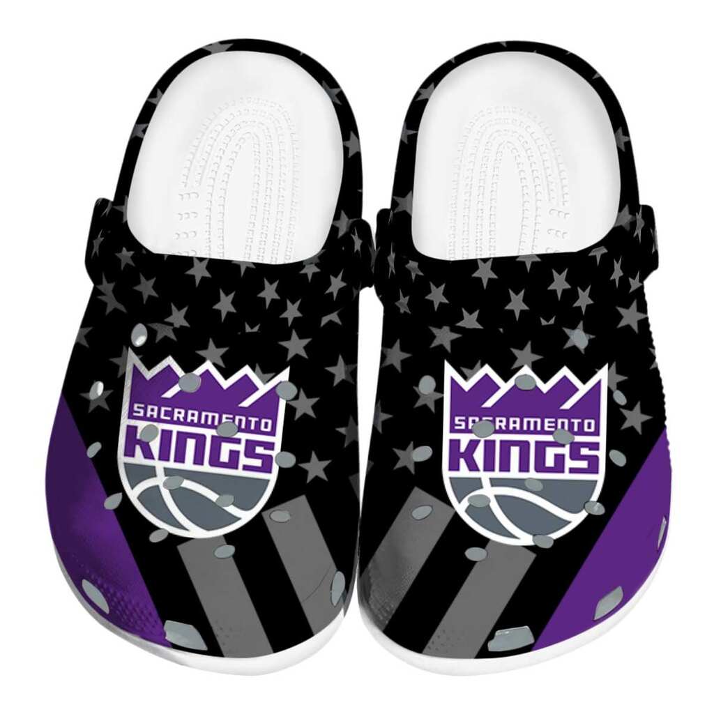 Sacramento Kings Stellar Stripes Theme ClogTVC1801732