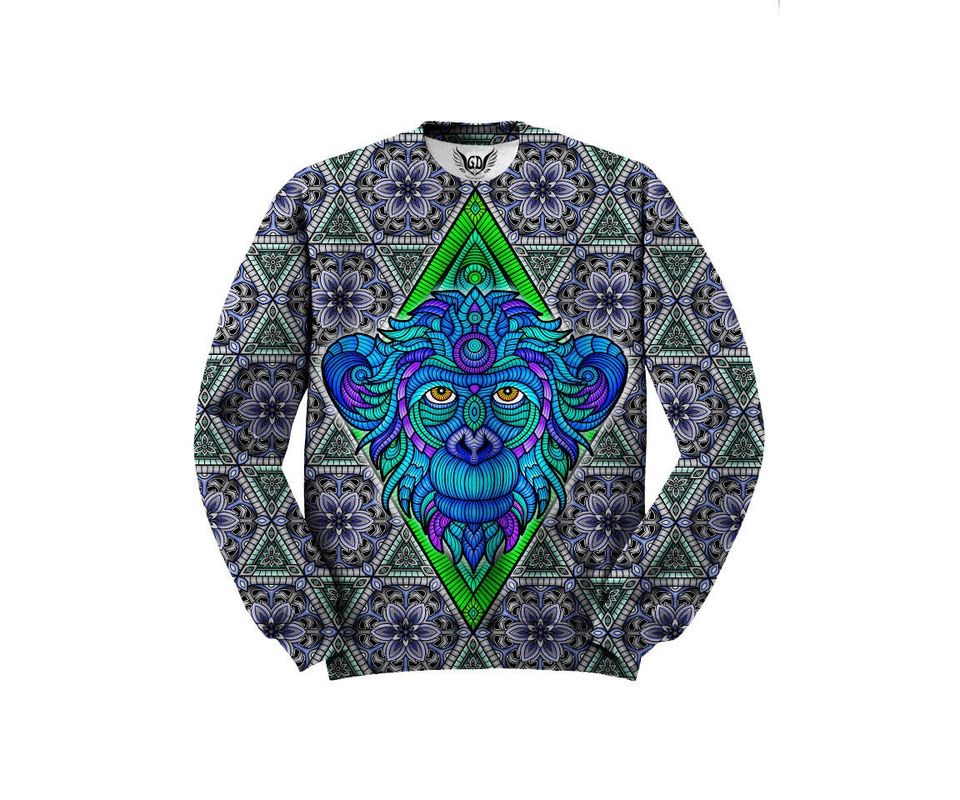 Sacred Geometry 3D Sweater