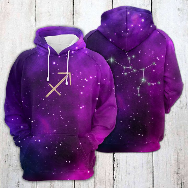 Sagittarius Horoscope 3D All Over Print Hoodie, Zip Hoodie