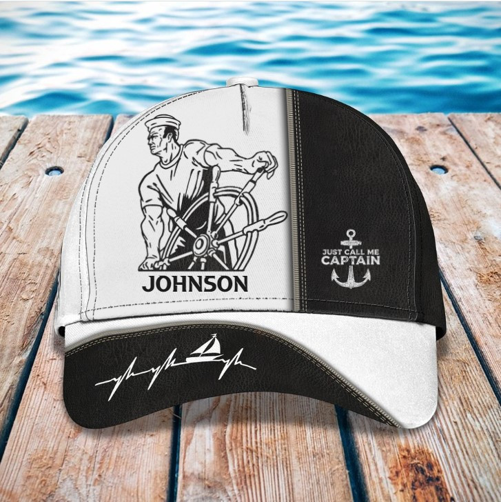 Sailor Hat Customize Sayings Baseball Hat 3d Graphic Printed for Husband Trucker Hats Custom Hats Gifts For Men & Women