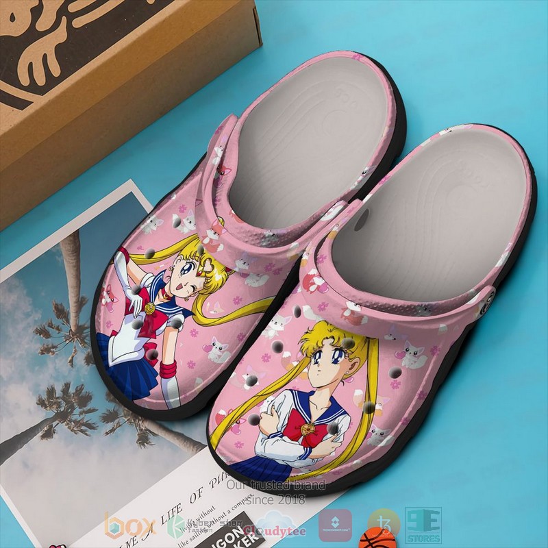 Sailor Moon Anime Crocs Crocband Clogs Shoes Comfortable For Men Women and Kids