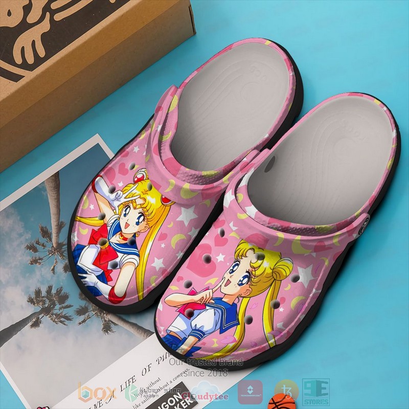 Sailor Moon Anime Crocs Crocband Clogs Shoes Comfortable For Men Women and Kids