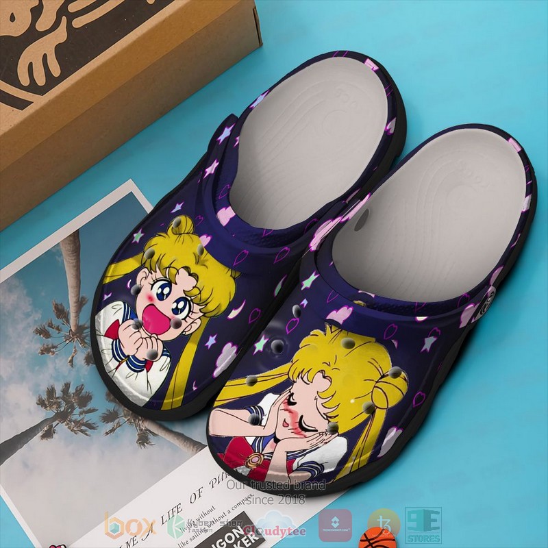 Sailor Moon Anime Crocs Crocband Clogs Shoes Comfortable For Men Women and Kids