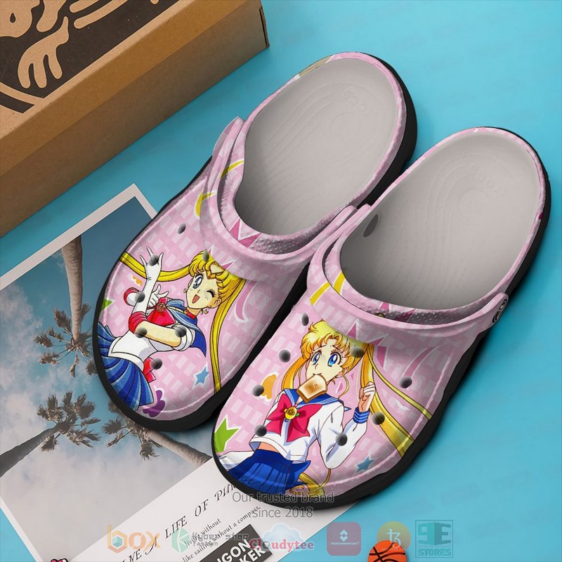 Sailor Moon Anime Crocs Crocband Clogs Shoes Comfortable For Men Women and Kids