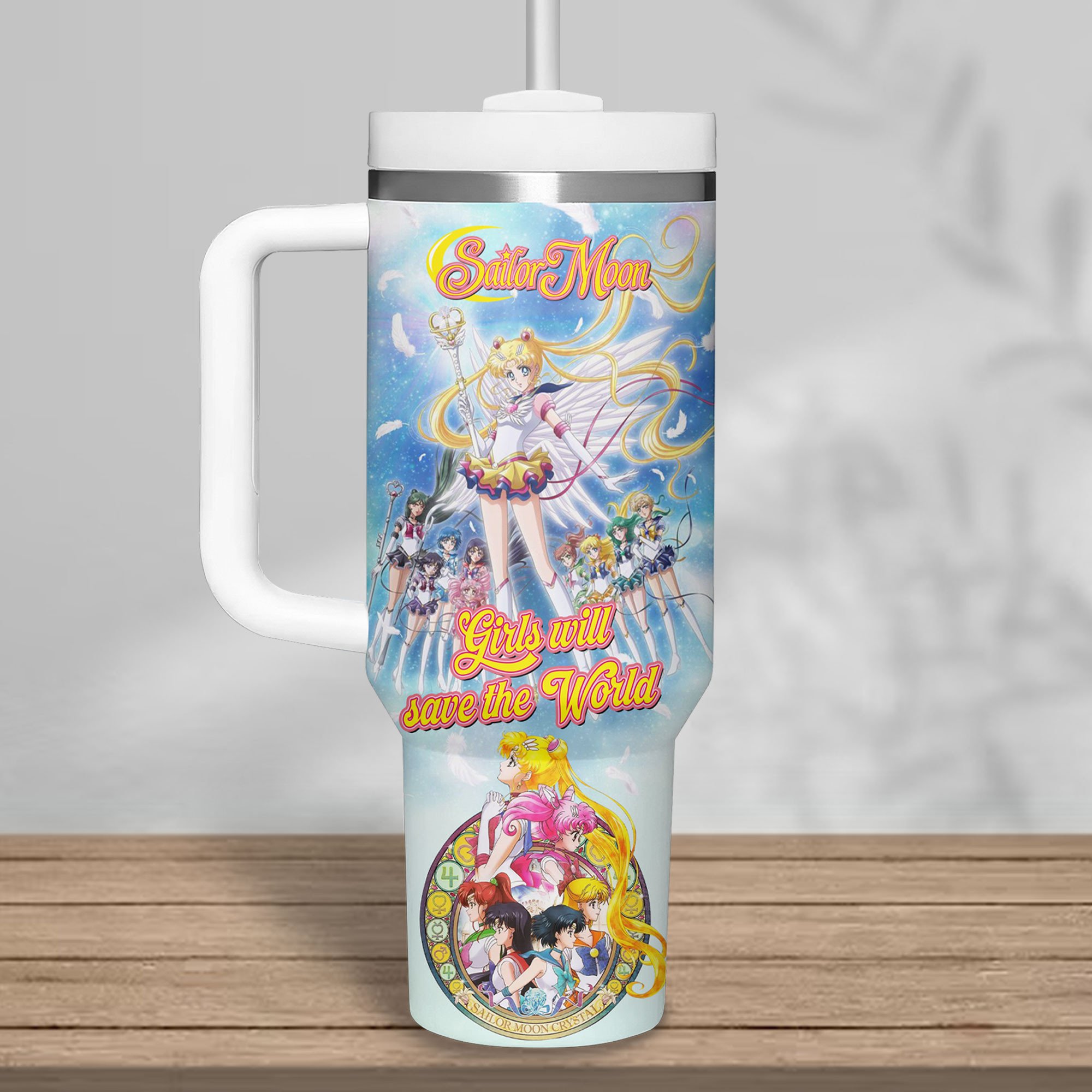 Sailor Moon Anime Custom Stanley Cup 40 oz 30 oz Tumbler With HandleTVC2301183 - Image 3