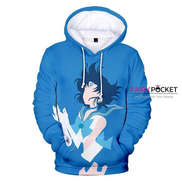 Sailor Moon Mizuno Ami 3D All Over Print Hoodie, Zip Hoodie
