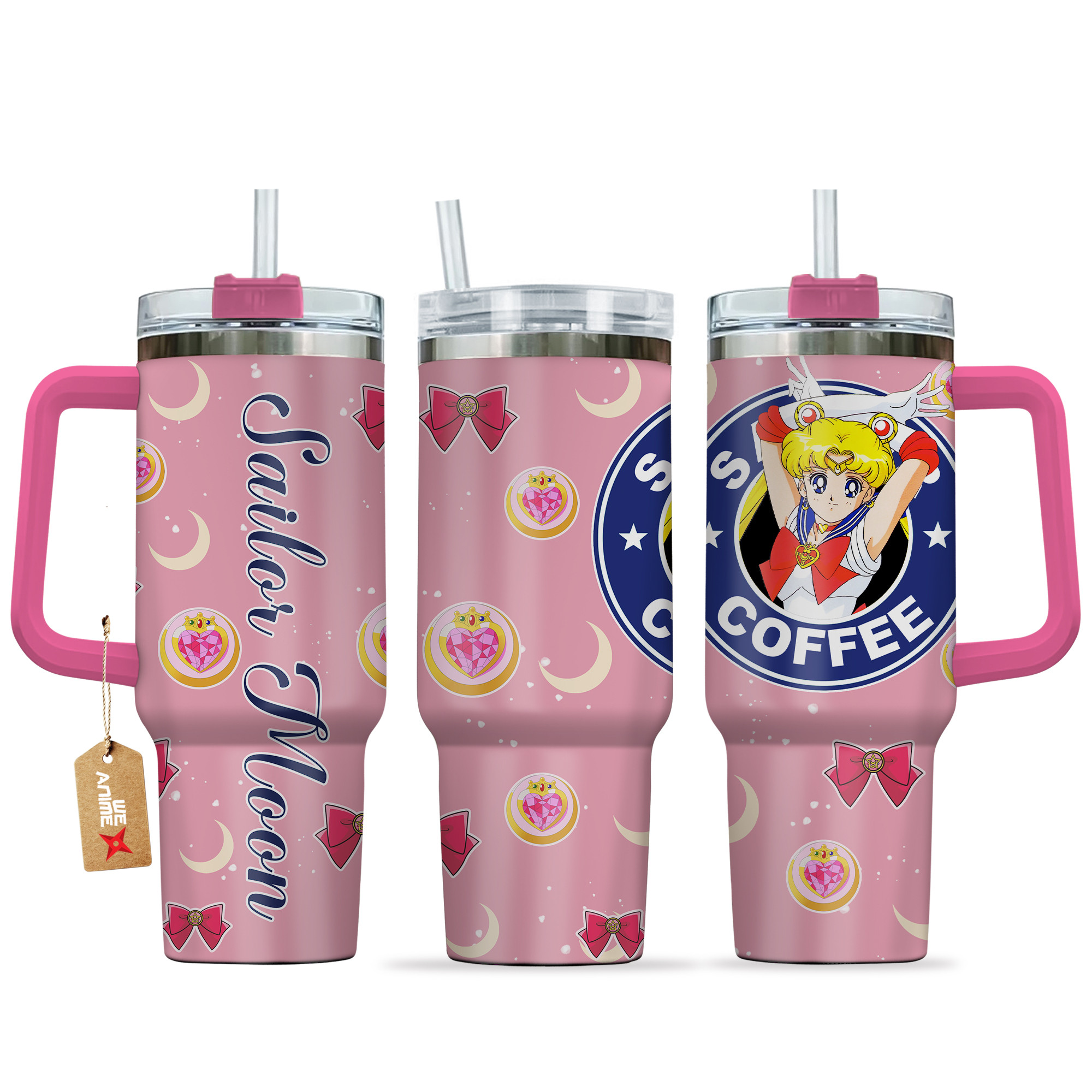 Sailor Moon Sailor Moon Anime Custom Stanley Cup 40 oz 30 oz Tumbler With HandleTVC2301163