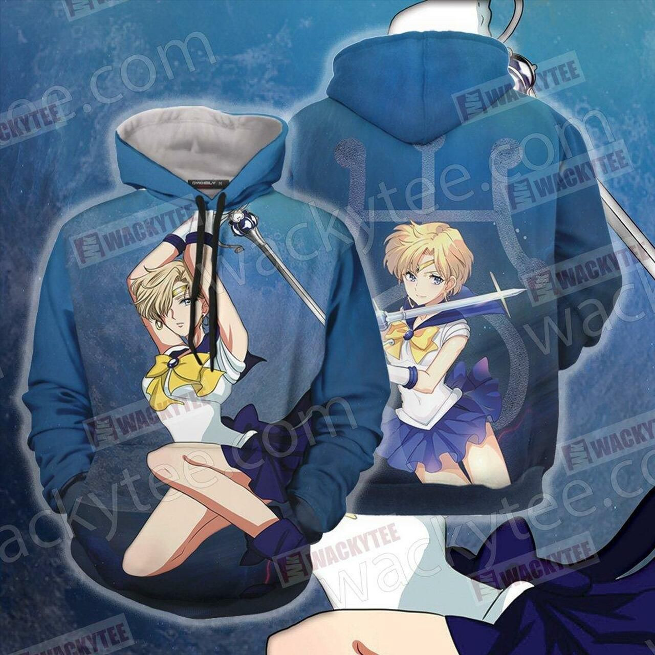 Sailor Moon Sailor Uranus 3D All Over Print Hoodie, Zip Hoodie