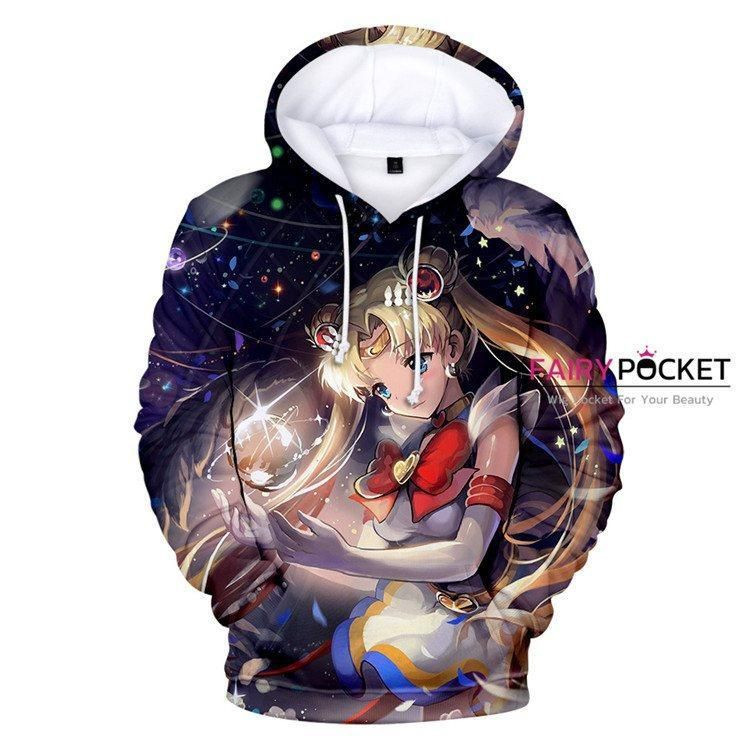 Sailor Moon Tsukino Usagi 3D All Over Print Hoodie, Zip Hoodie