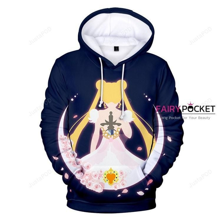 Sailor Moon Tsukino Usagi 3D All Over Print Hoodie, Zip Hoodie