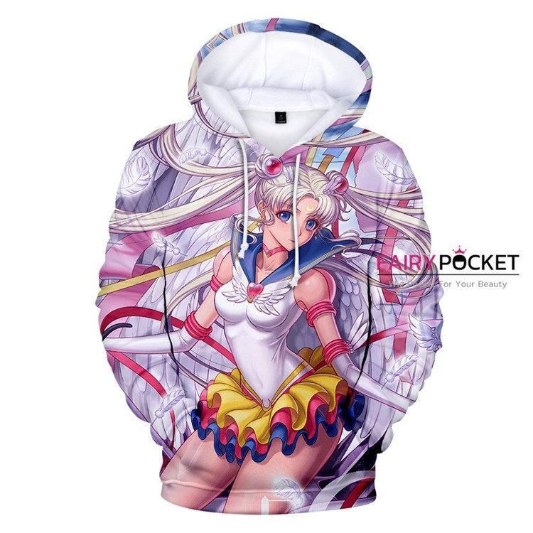 Sailor Moon Tsukino Usagi 3D All Over Print Hoodie, Zip Hoodie
