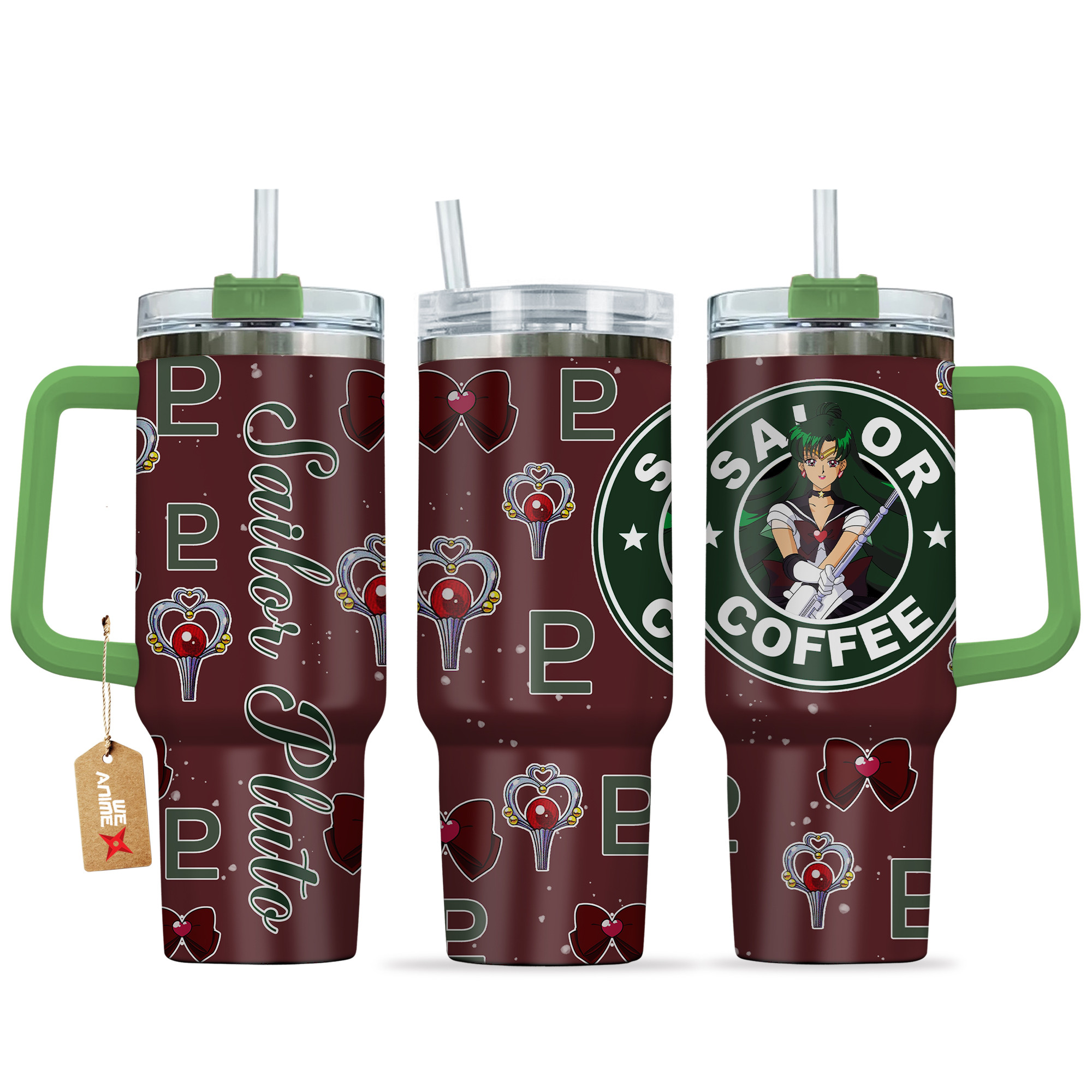 Sailor Pluto Sailor Moon Anime Custom Stanley Cup 40 oz 30 oz Tumbler With HandleTVC2301162