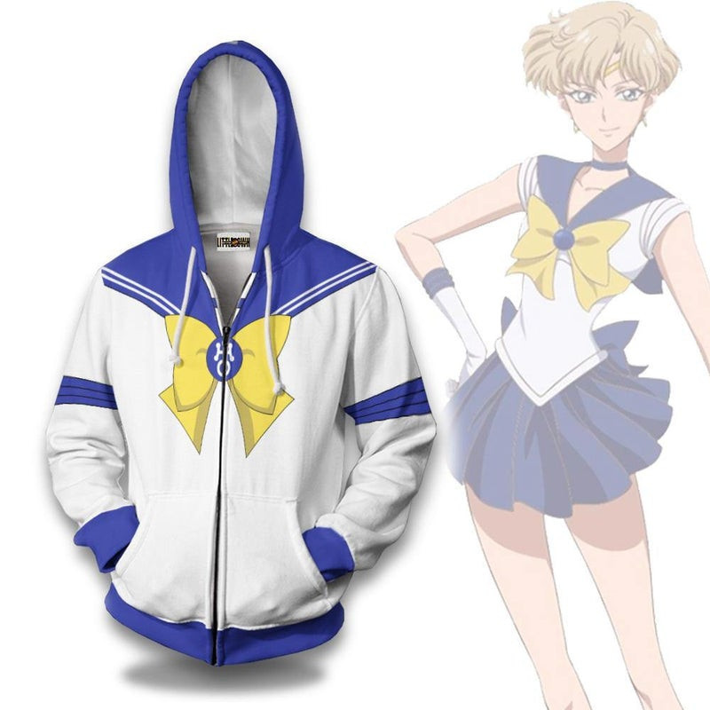 Sailor Uranus 3D All Over Print Hoodie, Zip Hoodie