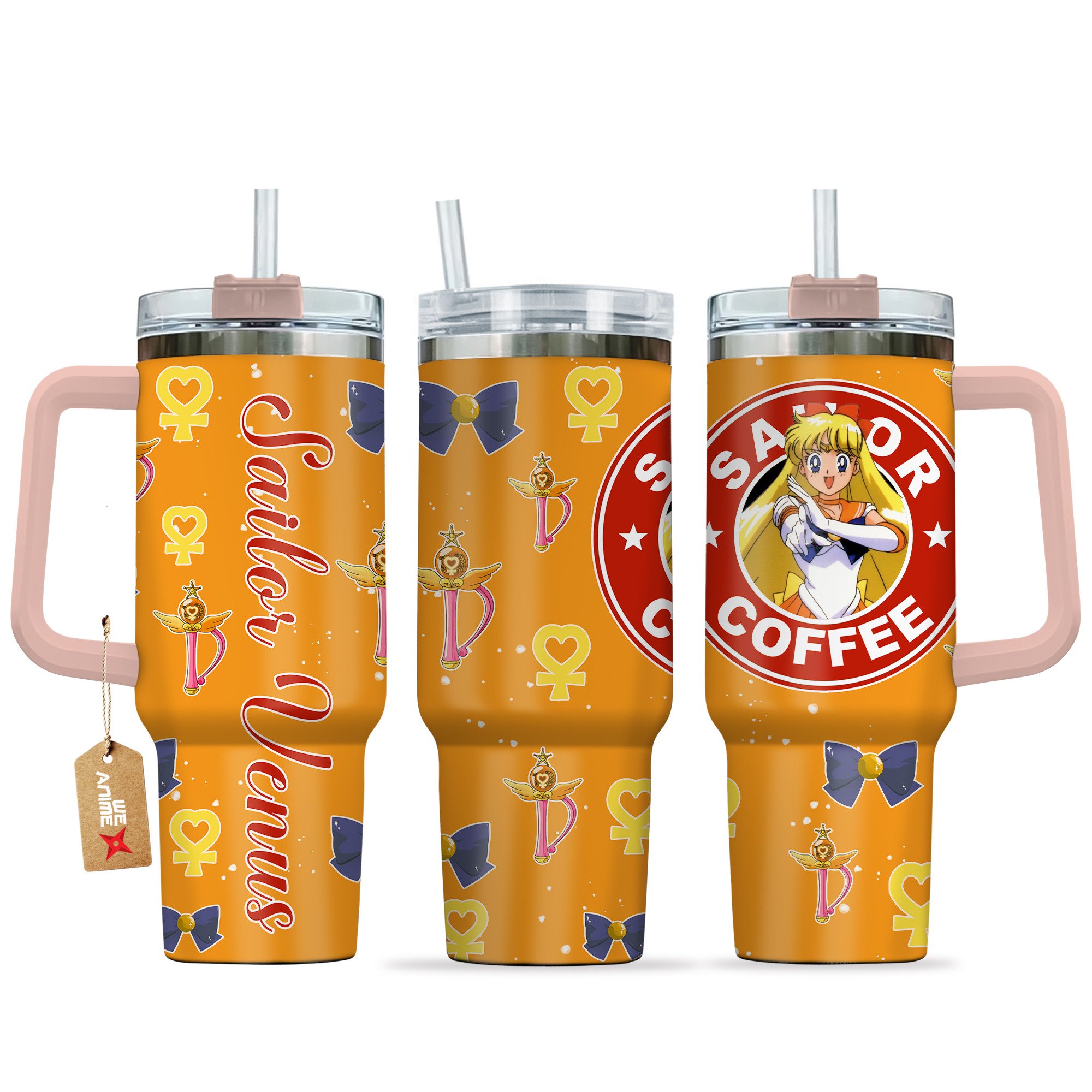 Sailor Venus Sailor Moon Anime Custom Stanley Cup 40 oz 30 oz Tumbler With HandleTVC2301164