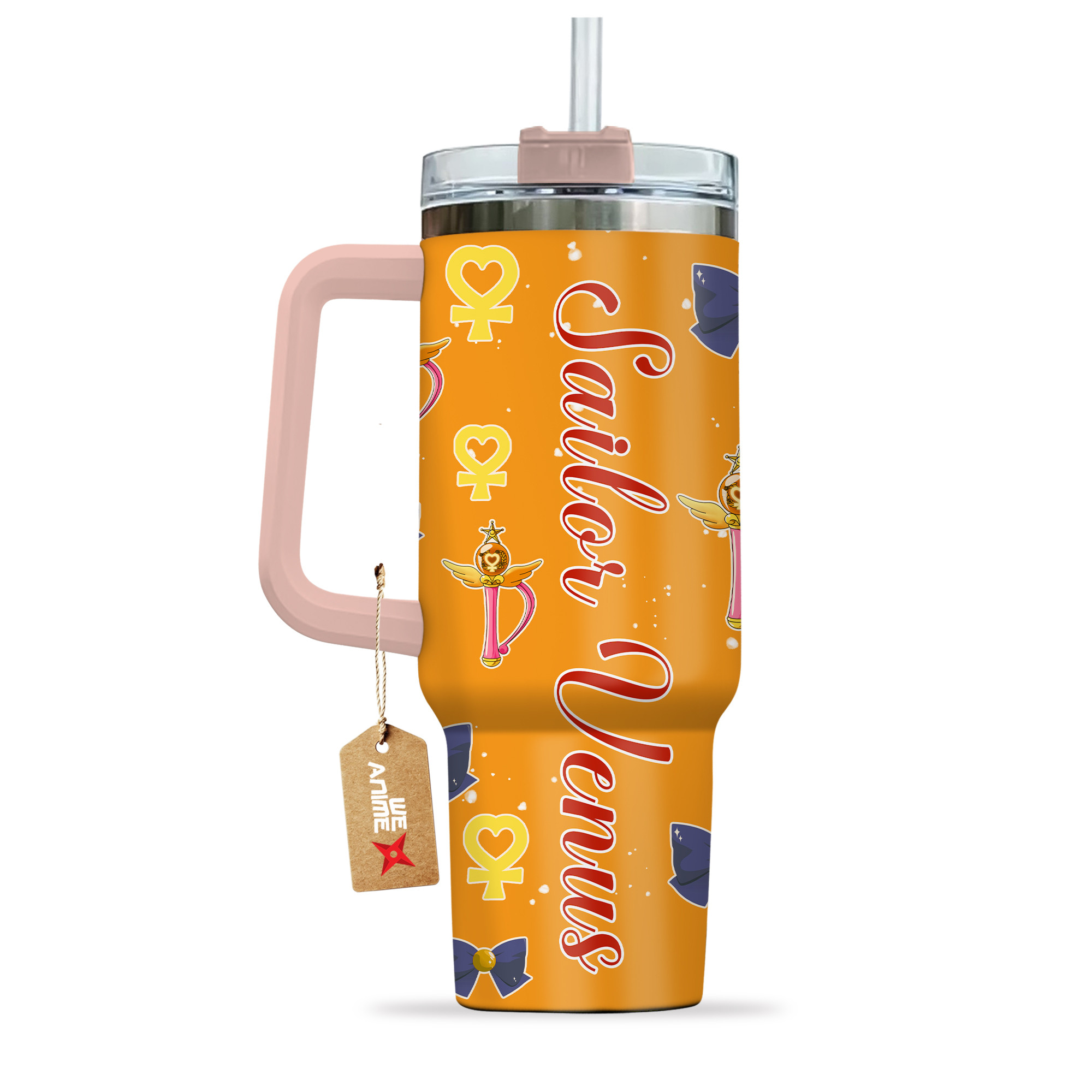 Sailor Venus Sailor Moon Anime Custom Stanley Cup 40 oz 30 oz Tumbler With HandleTVC2301164 - Image 3