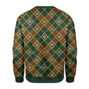 Saint Simon The Zealot Ugly Christmas Sweater Adult 3D Funny Matching for family - Image 2