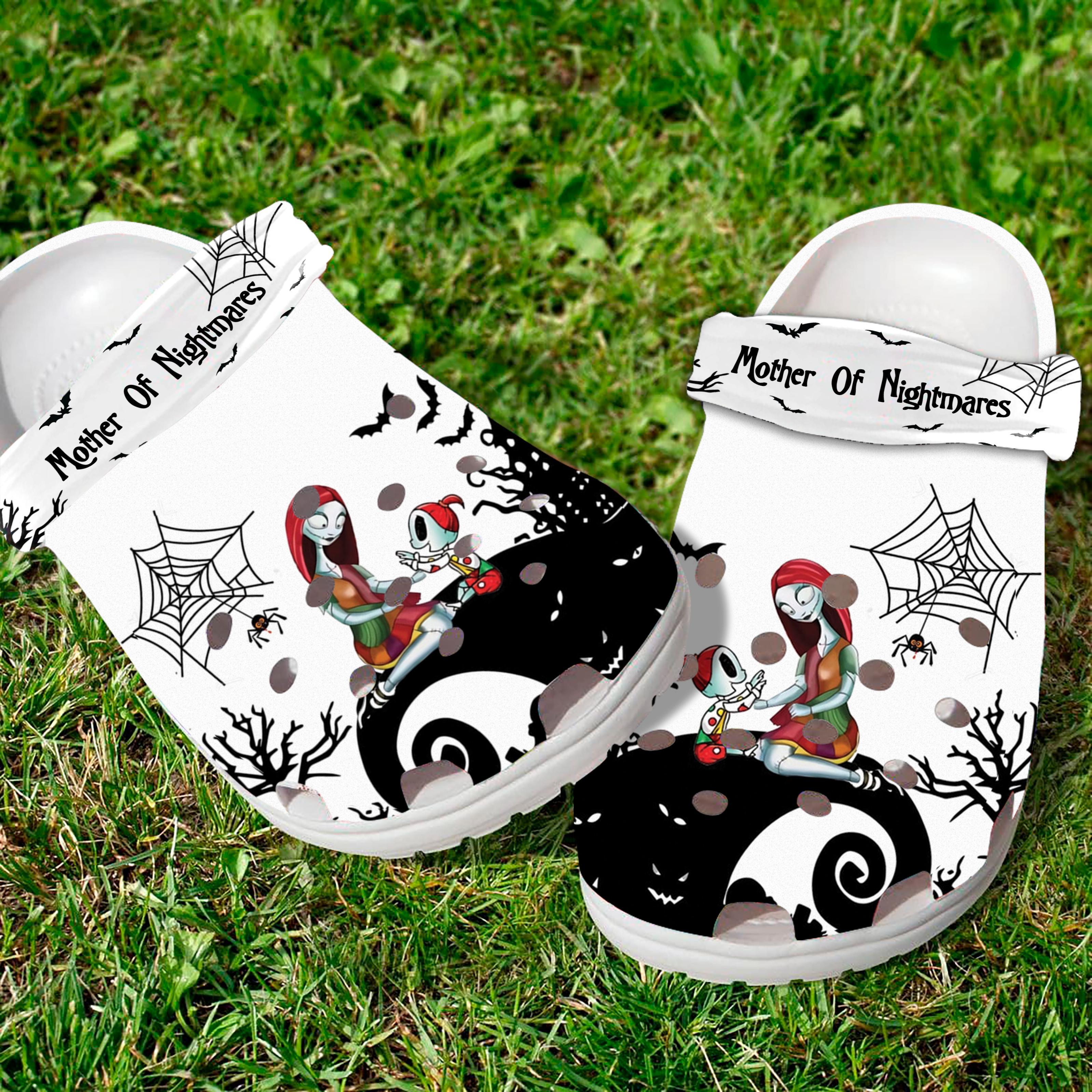 Sally Mother Of Nightmares Movie Crocs Crocband Clogs Shoes Comfortable For Men Women and Kids