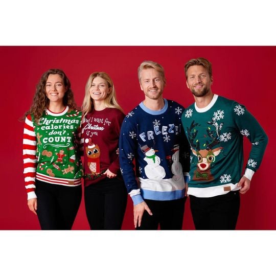 Salt Bae Fun Ugly Christmas Sweater - Image 4