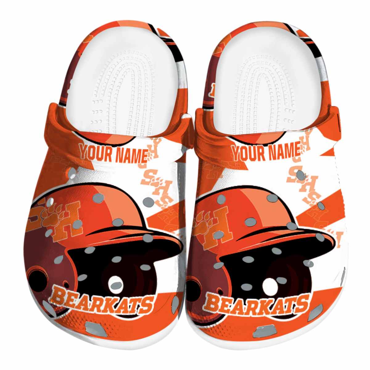 Sam Houston Bearkats NCAA Sport Crocs Crocband Clogs Shoes Comfortable For Men Women and Kids