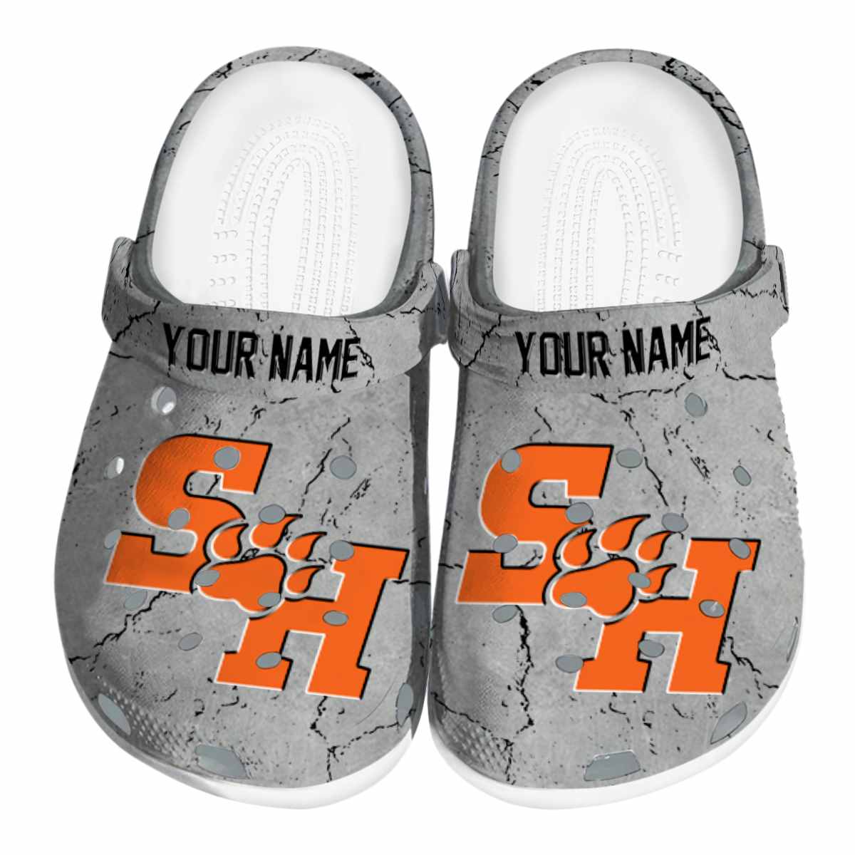 Sam Houston Bearkats NCAA Sport Crocs Crocband Clogs Shoes Comfortable For Men Women and Kids