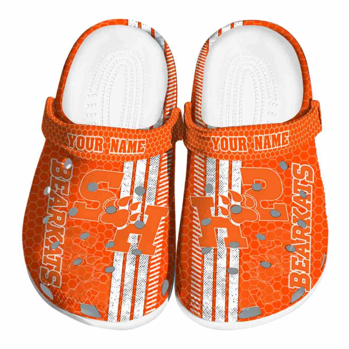 Sam Houston Bearkats NCAA Sport Crocs Crocband Clogs Shoes Comfortable For Men Women and Kids