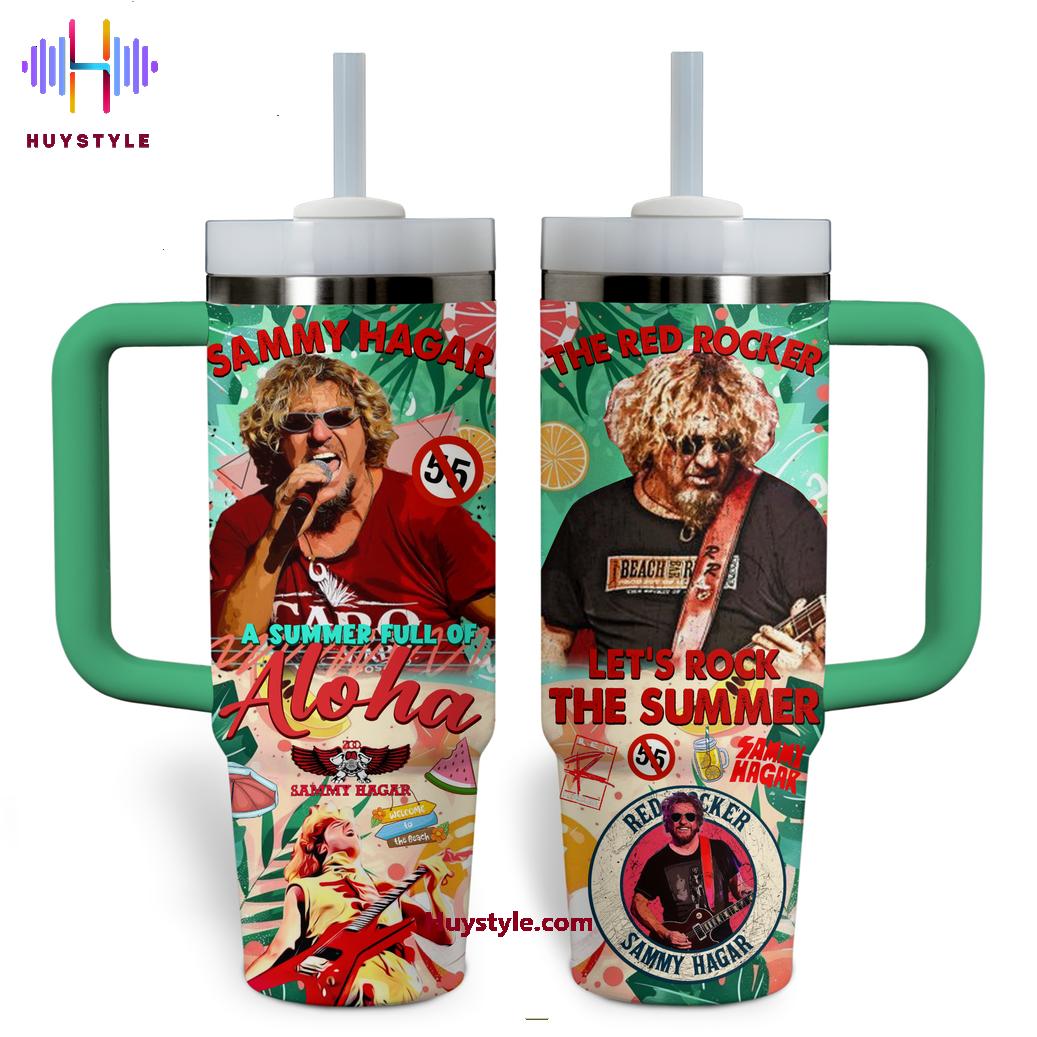 Sammy Hagar Music Custom Stanley Cup 40 oz 30 oz Tumbler With HandleTVC2301702