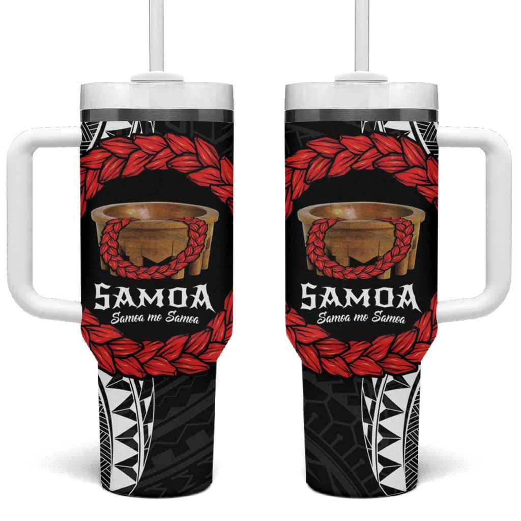 Samoan Tanoa Kava Bowl Ula Fala Polynesian Tribal Custom Stanley Cup 40 oz 30 oz Tumbler With HandleTVC2301358