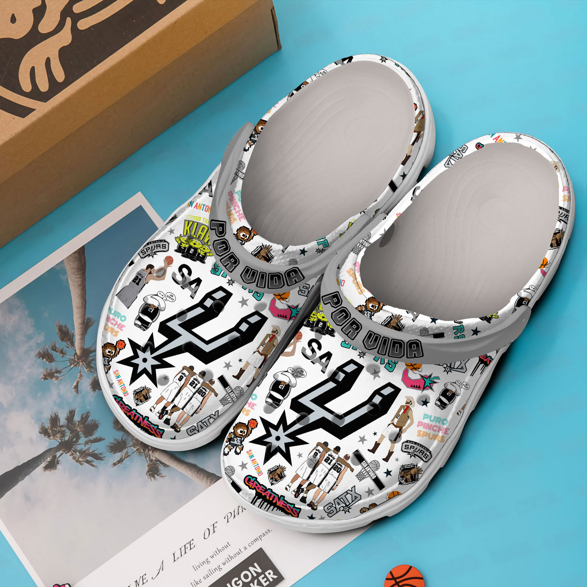 San Antinio FC MLS Sport Crocs Crocband Clogs Shoes Comfortable For Men Women and Kids - Image 2