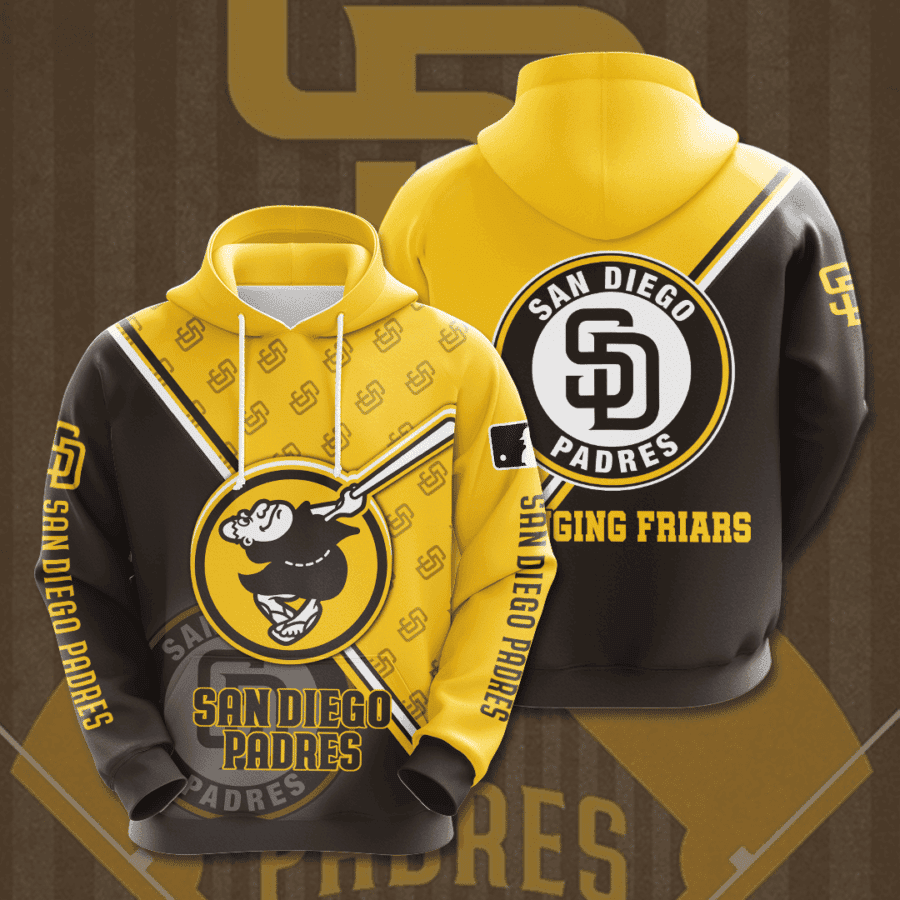 San Diego Padres 3D All Over Print Hoodie, Zip Hoodie